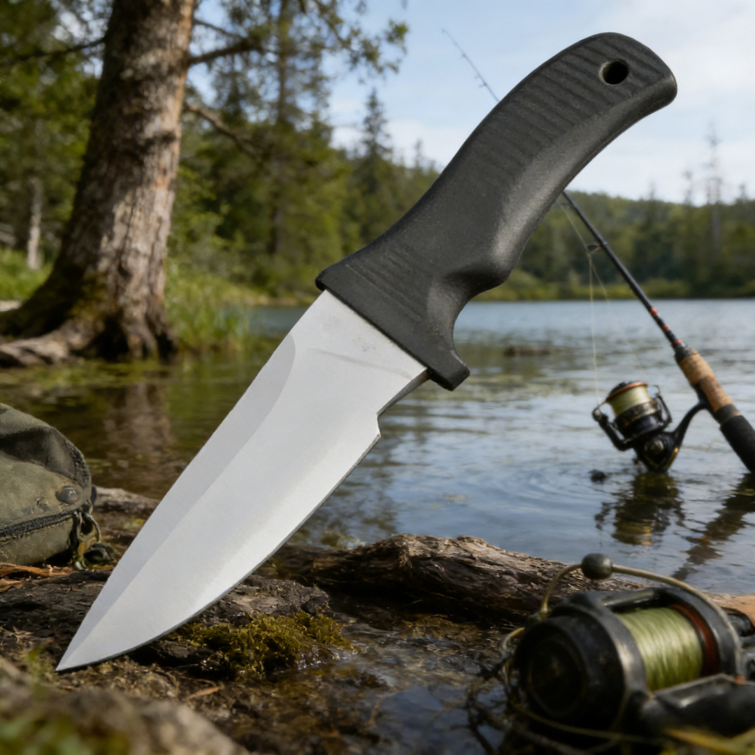 Dive Knife Titanium - Mad Dog Knives Fixed Blade with