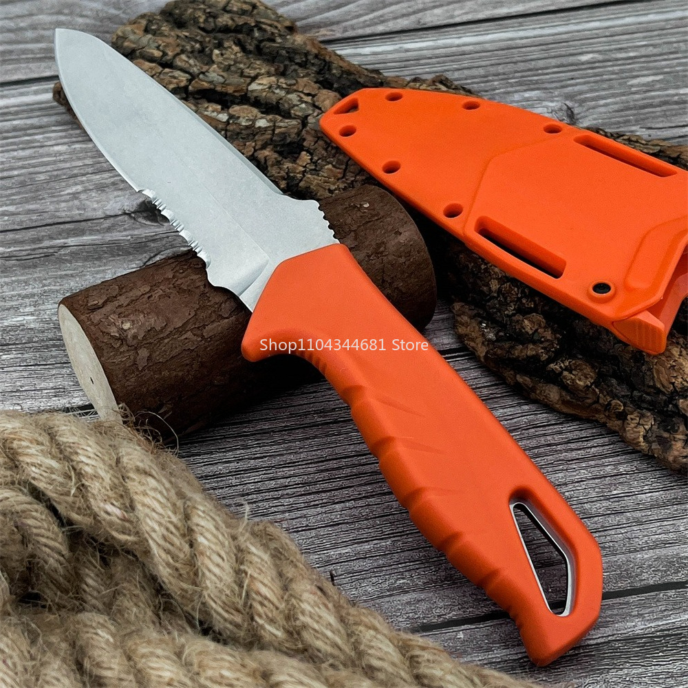 Dive Knife Titanium - Fixed Blade Knife D2 Steel Blade