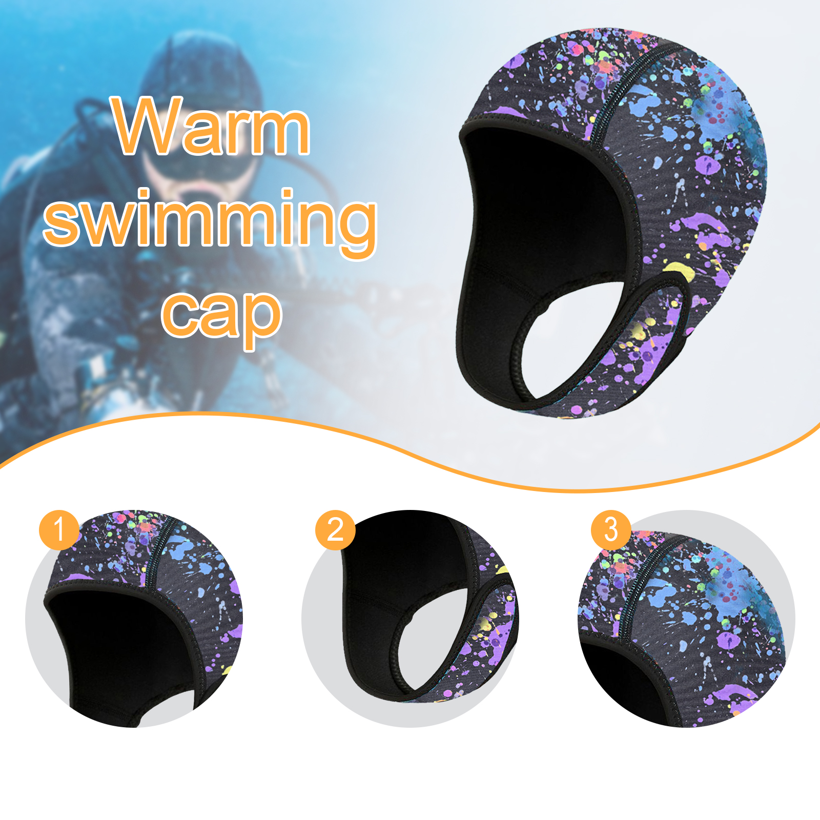 Scuba Dive Hood Swimming Cap 3 - Wetsuit 3Mm Neoprene 리뷰 및 가격
