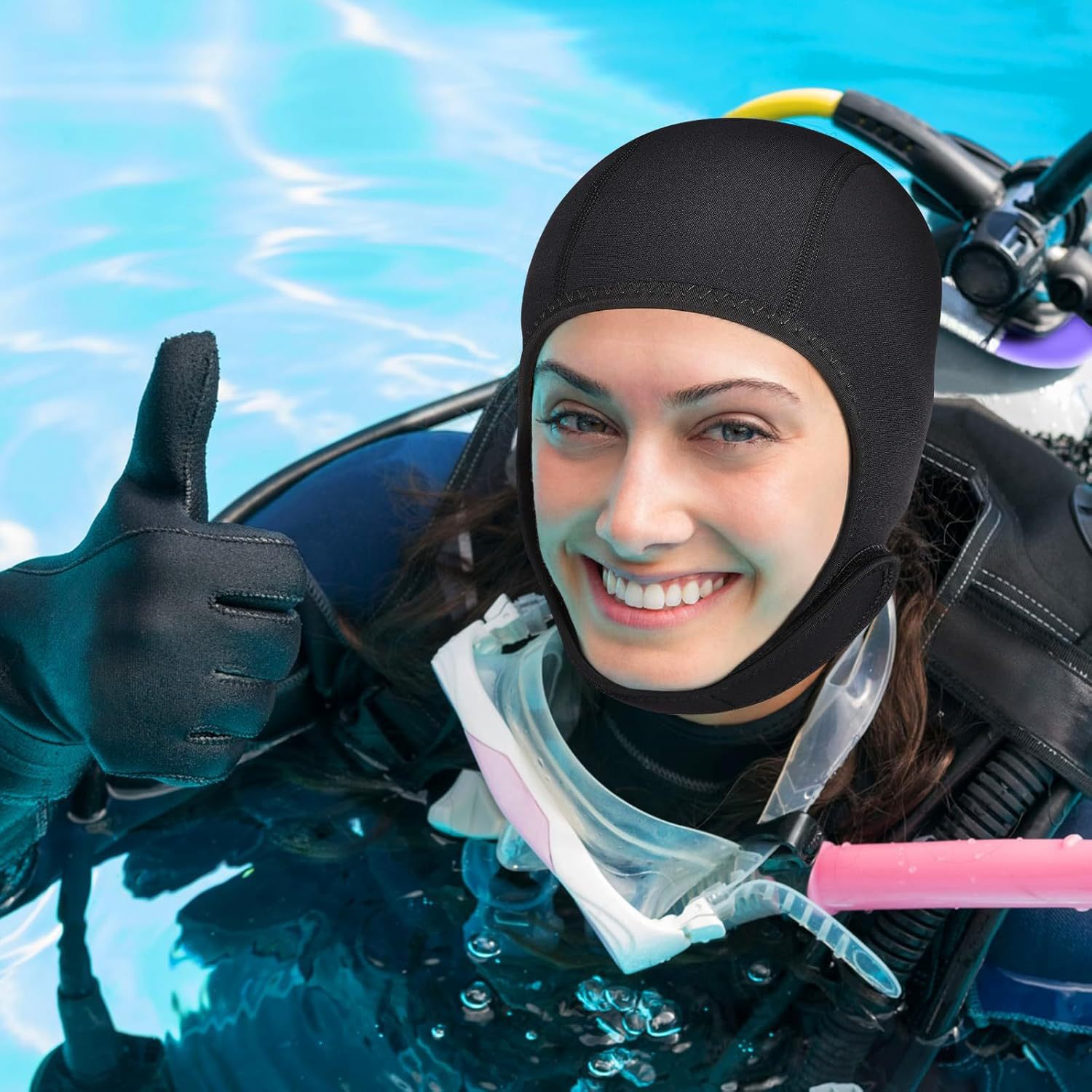 Scuba Dive Hood Swimming Cap 3 - Wetsuit 3Mm Neoprene 리뷰 및 가격