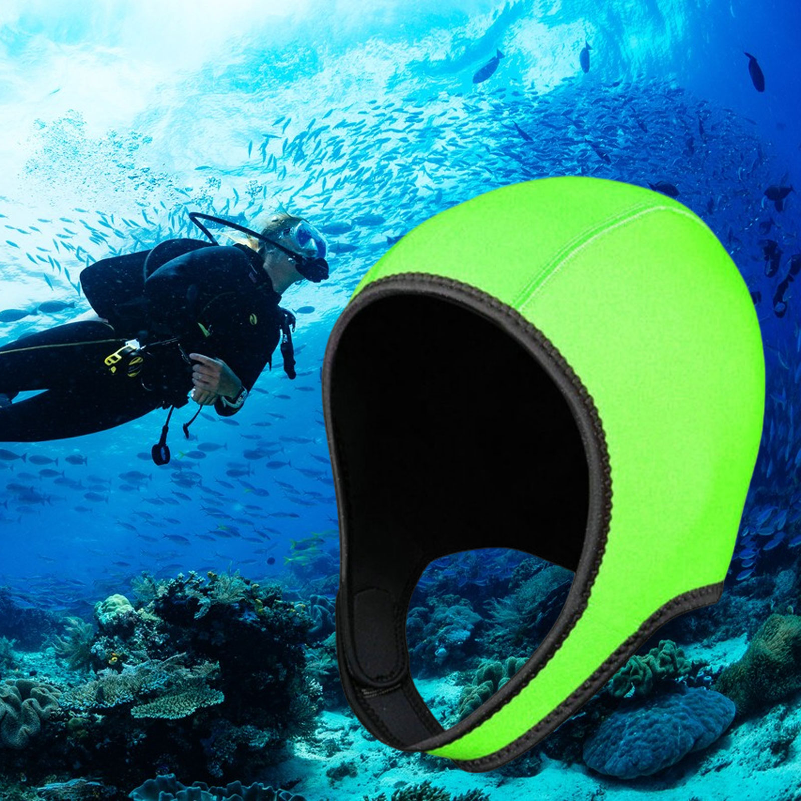 Scuba Dive Hood Swimming Cap 3 - Wetsuit 3Mm Neoprene 리뷰 및 가격