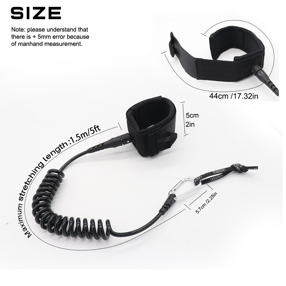 UICE 5FT 5MM Surf Leash Hand R - Surfboard Leash Ankle 리뷰 및 가격
