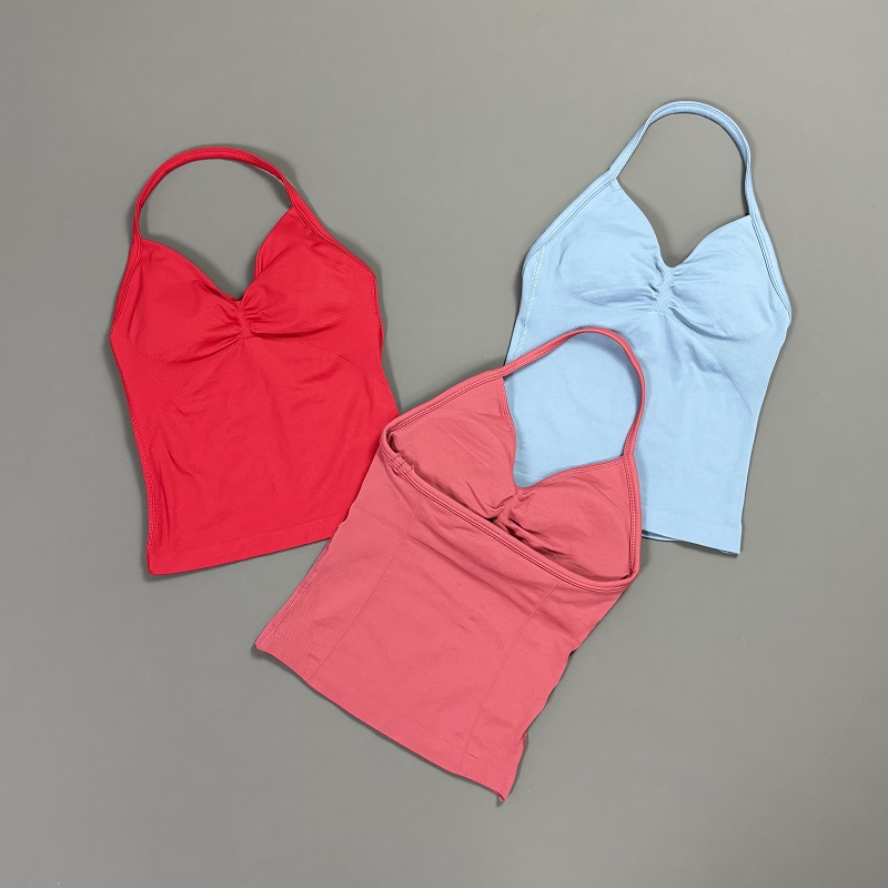 Sports Tank Top Women Halter V - Aquatic Gym 리뷰 및 가격