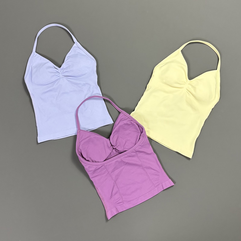 Sports Tank Top Women Halter V - Aquatic Gym 리뷰 및 가격