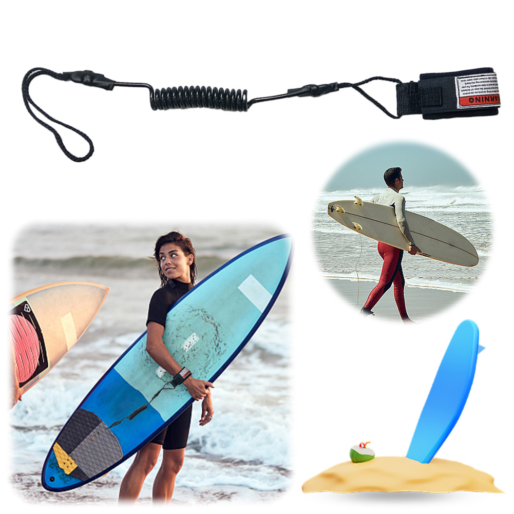 Coiled Bodyboard Leash TPU Sur - Surfboard Leash Ankle 리뷰 및 가격