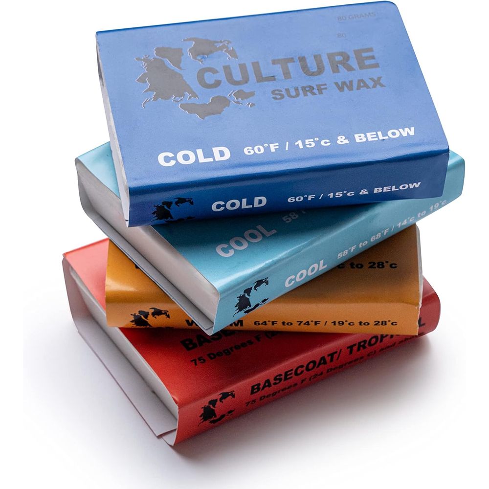 80g Surfboard Wax Bars - 6-Pac - Surfboard Wax Tropical 리뷰 및 가격