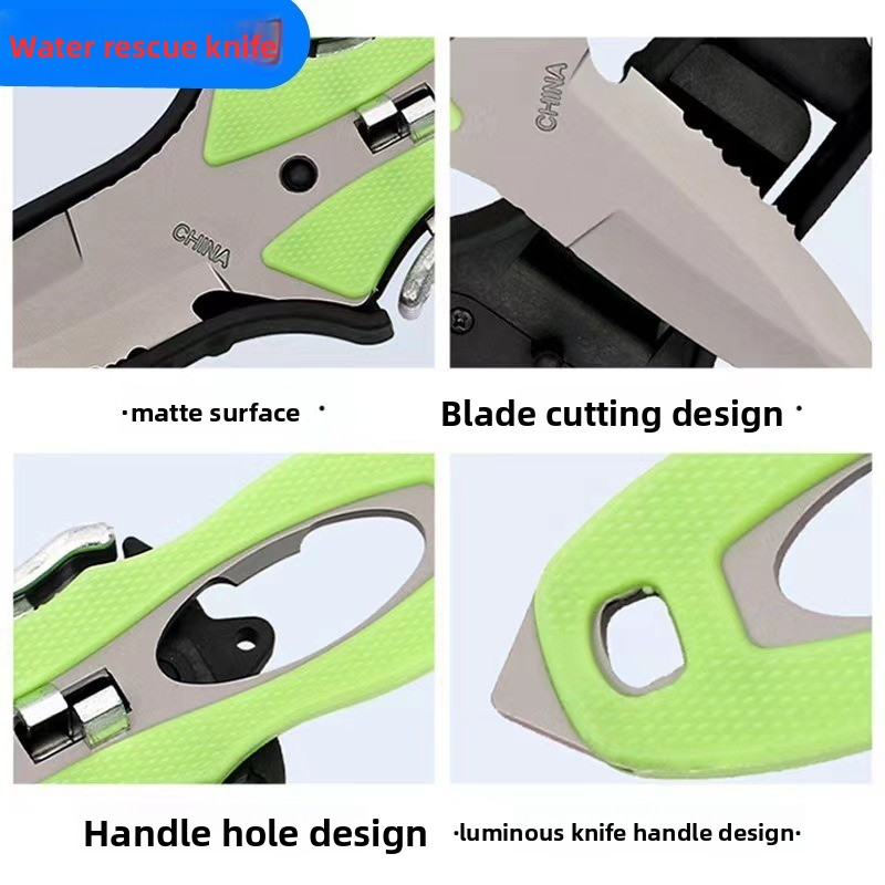 Water Rescue Knife Diving Rope - Dive Knife Titanium 리뷰 및 가격