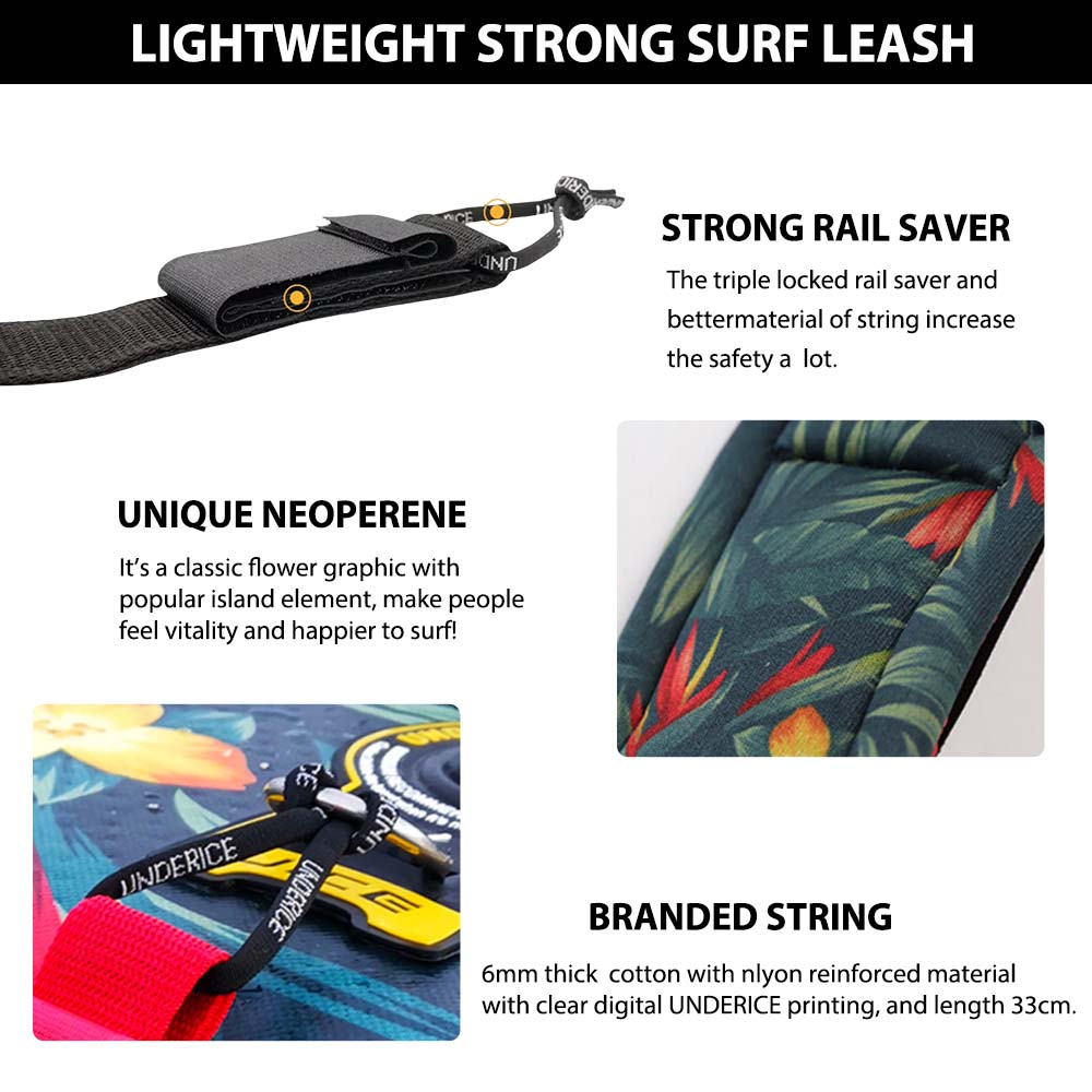 SUP Paddle Leash 7MM 11-10FT S - Surfboard Leash Ankle 리뷰 및 가격
