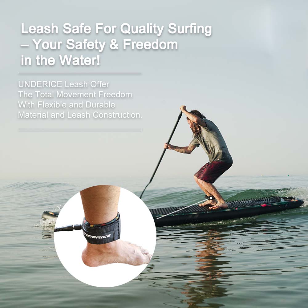 SUP Paddle Leash 7MM 11-10FT S - Surfboard Leash Ankle 리뷰 및 가격