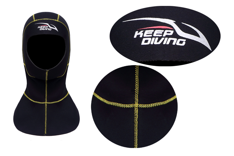 3mm Neoprene Scuba Diving Hood - Wetsuit 3Mm Neoprene 리뷰 및 가격