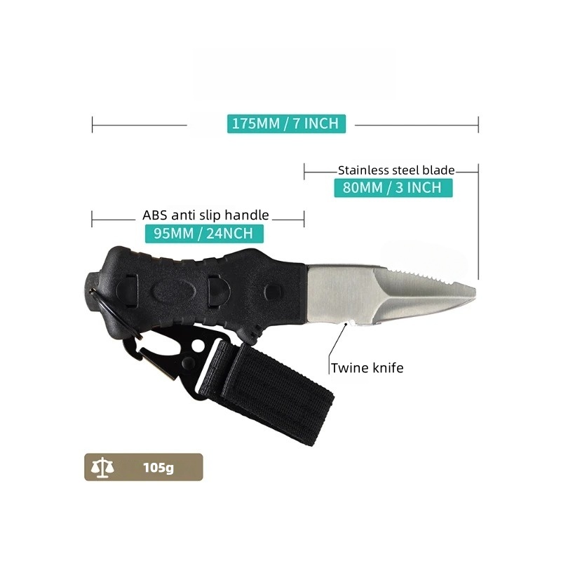 Outdoor Water Rescue Knife Spe - Dive Knife Titanium 리뷰 및 가격