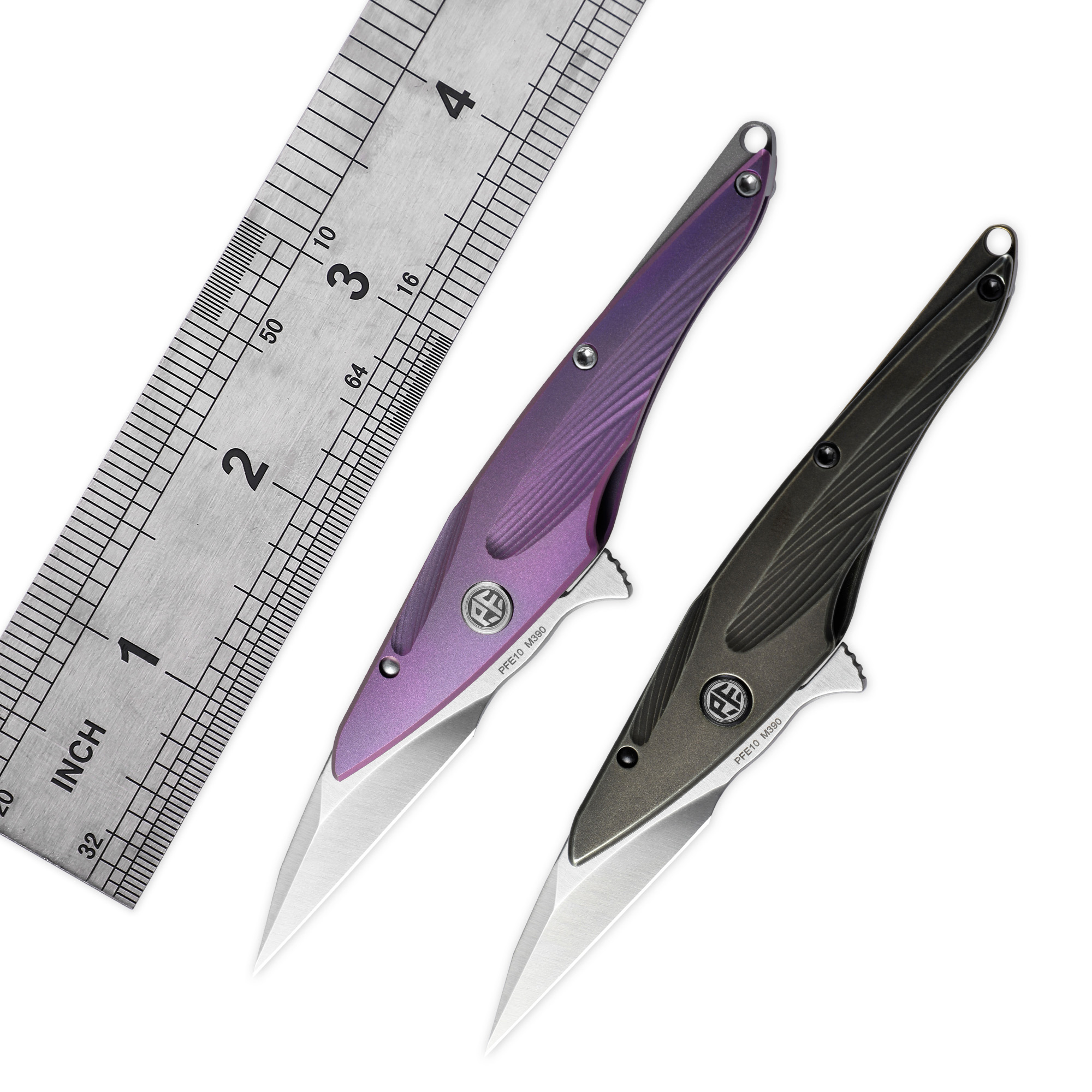 Petrified Fish PFE10 Mini Qual - Dive Knife Titanium 리뷰 및 가격