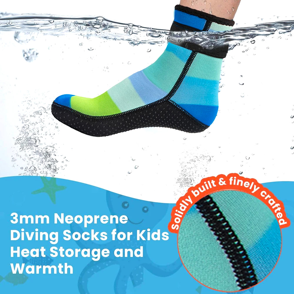 3mm Kids Diving Socks Non-slip - Wetsuit 3Mm Neoprene 리뷰 및 가격