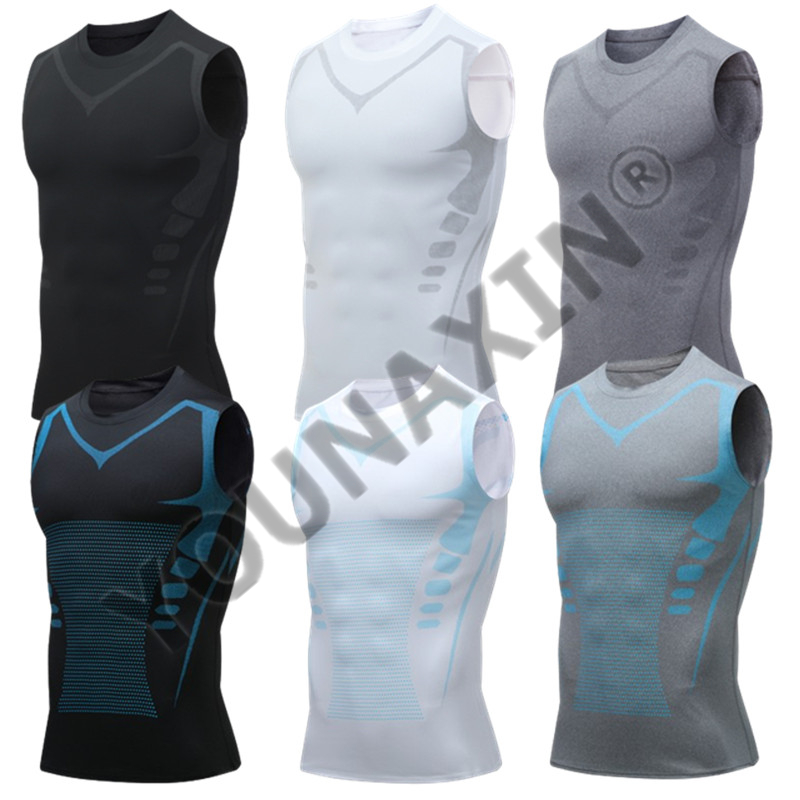 3 Pieces Men's Sleeveless T-Sh - Aquatic Gym 리뷰 및 가격