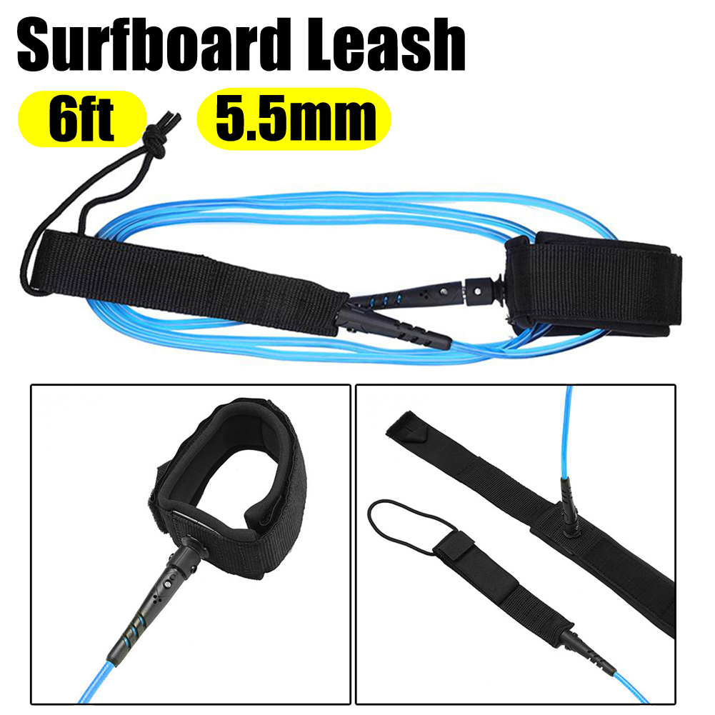 6ft 5.5MM TPU Surfboard Ankle  - Surfboard Leash Ankle 리뷰 및 가격