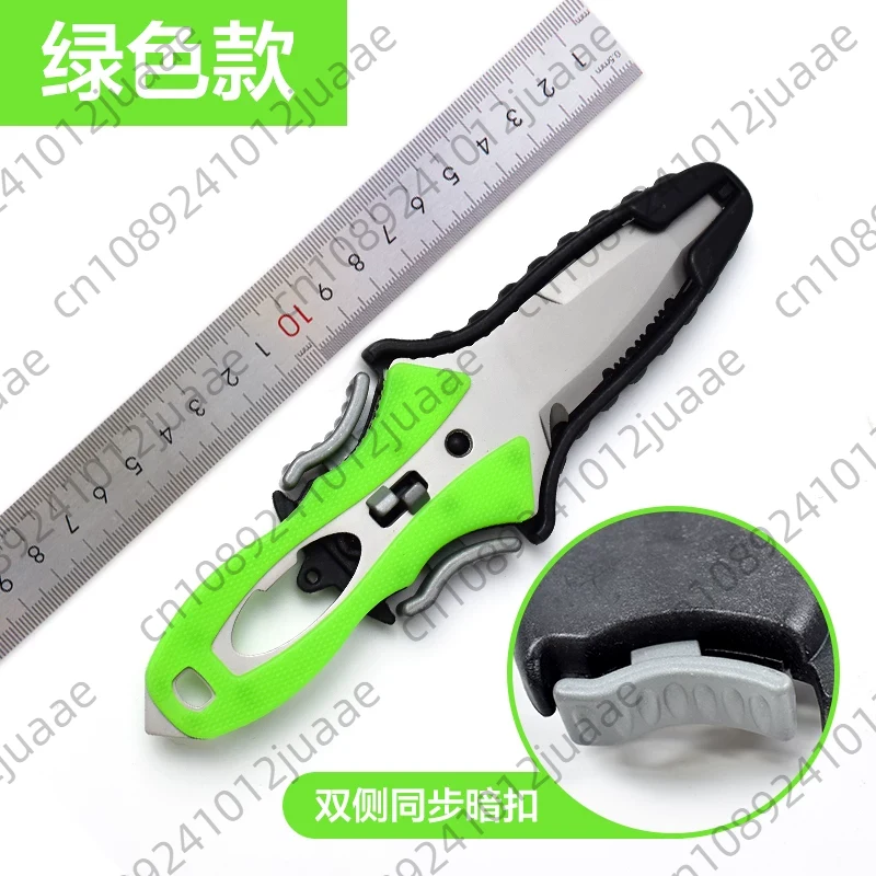 Water Rescue Knife Outdoor Rop - Dive Knife Titanium 리뷰 및 가격